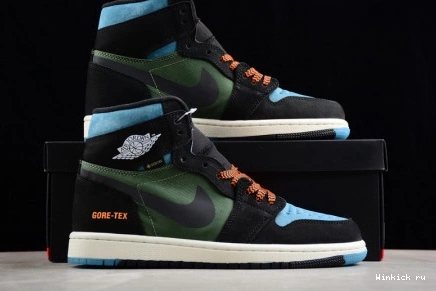 JORDAN GORE-TEX AIR 1 HIGH ELEMENT 'BLACK OLIVE' 1002